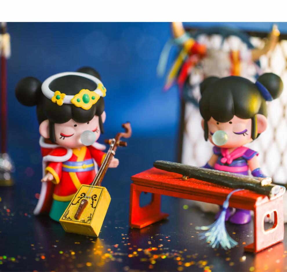 万代(bandai)若来nanci囡茜今夕何夕古风盲盒李清照貂蝉生日礼物娃娃