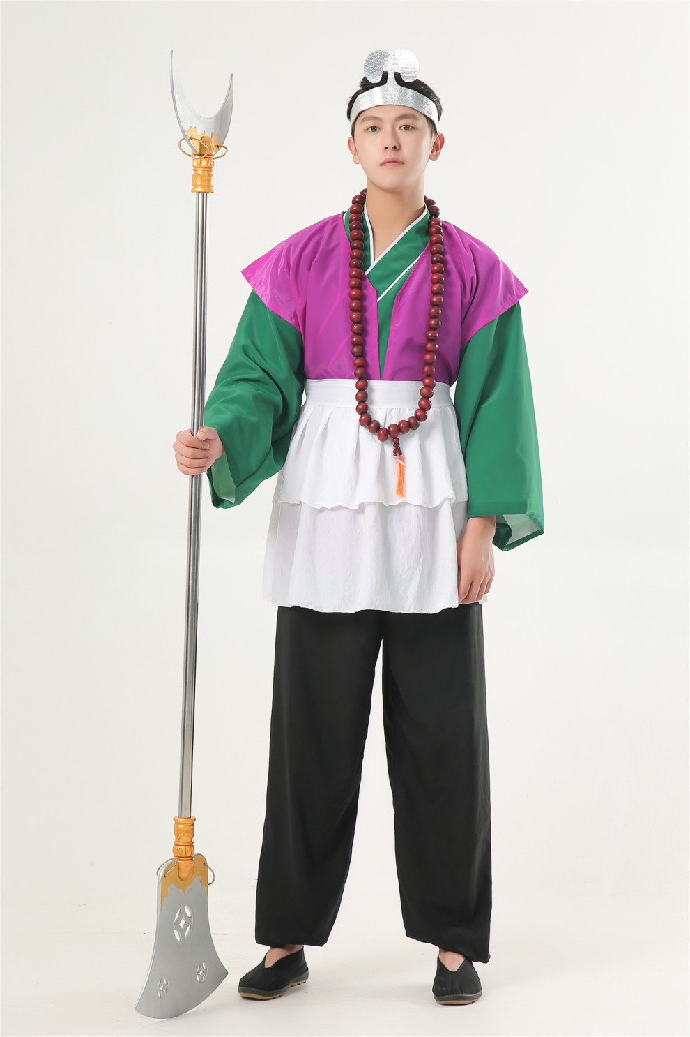 演出服装西游记道具女儿国王服衣服唐僧沙僧 牛魔王(服装 披风 帽子)