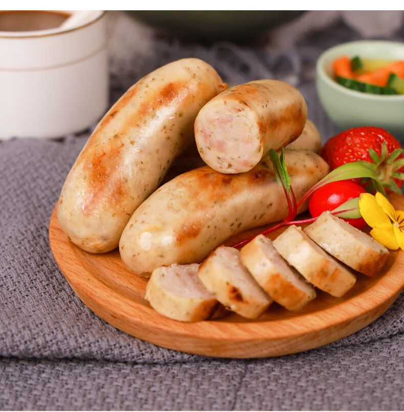 健士牌纯德式香肠图林根肉粒肠310g2德国早餐热狗肠烤肠独立包装