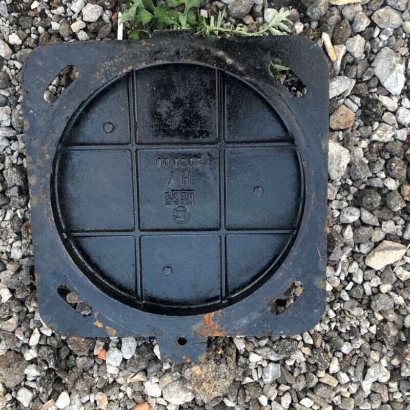 密封化粪池井盖球墨铸铁盖板防臭井盖农村改造专用圆形300防臭 直径