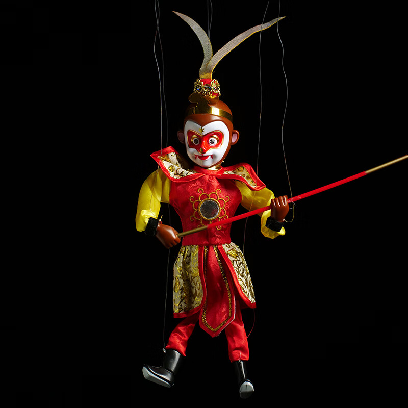 孙悟空提线木偶非遗提线木偶孙悟空齐天大圣幼儿园玩具人偶儿童生日