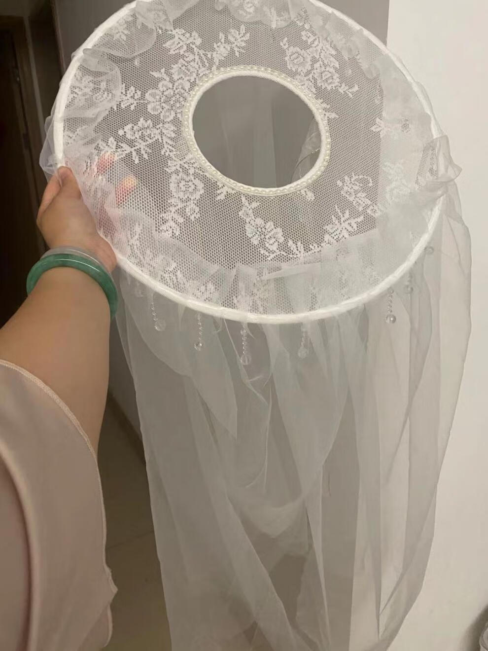 斗笠帽面纱古风帷帽多款长流苏薄纱蕾丝汉服幕篱唐风好看 黑色 帷帽