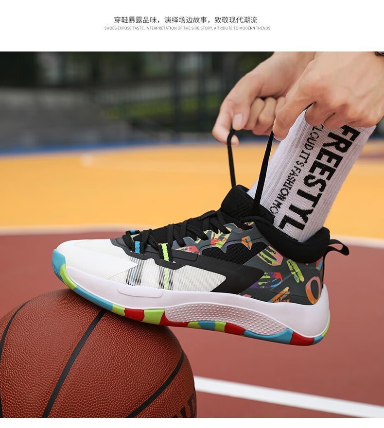 【官方自营旗舰店】aj篮球鞋男锡安一代78儿童大童学生实战运动球鞋