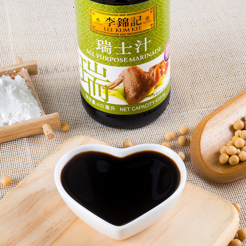 香港李锦记 瑞士汁调味酱汁瑞士鸡翅酱料微甜 410g 410g【图片 价格