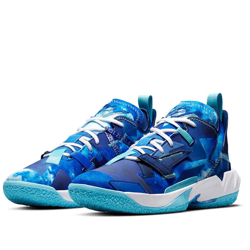 4威少4涂鸦 蓝白 篮球鞋 dd4886-007 dm1290-401 蓝白 40【图片 价格