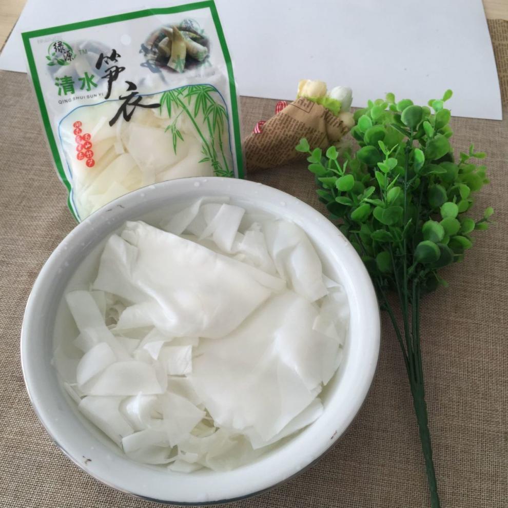 5折清水笋衣湖北天门仙桃潜江特产宴席笋衣竹笋新鲜笋衣餐饮清水笋衣6