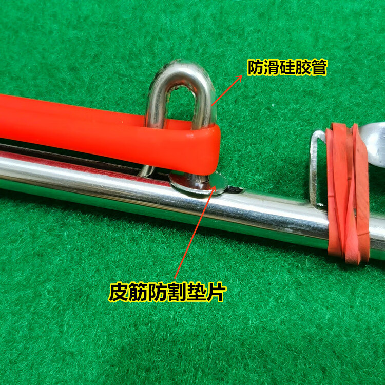 鱼枪不锈钢潜水下射鱼器箭抓鱼工具捕鱼打鱼神器射鱼镖 中款 倒钩镖头