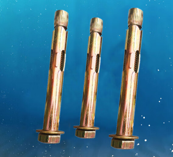 铁镀锌膨胀螺丝外六角式内爆炸螺丝减速带楼梯拉爆家装膨胀钉国标m