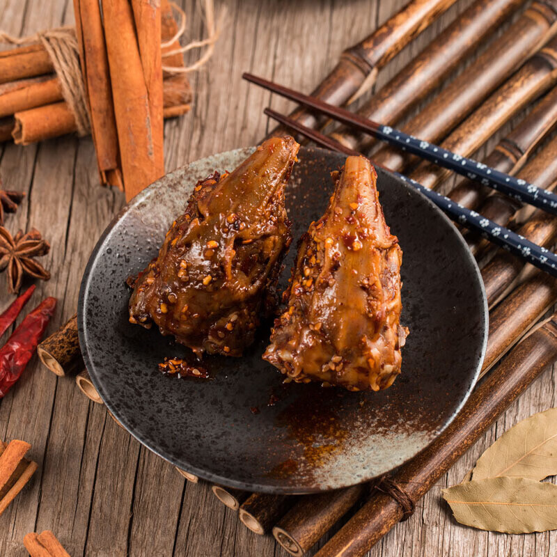 四川小吃三国印象双流兔头309g麻辣五香重庆商超同款独立袋装 双流