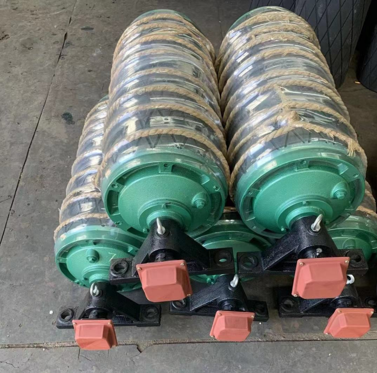 『好物推荐』输送带主动包胶滚筒输送机配件滚轮传送皮带改向传动电动