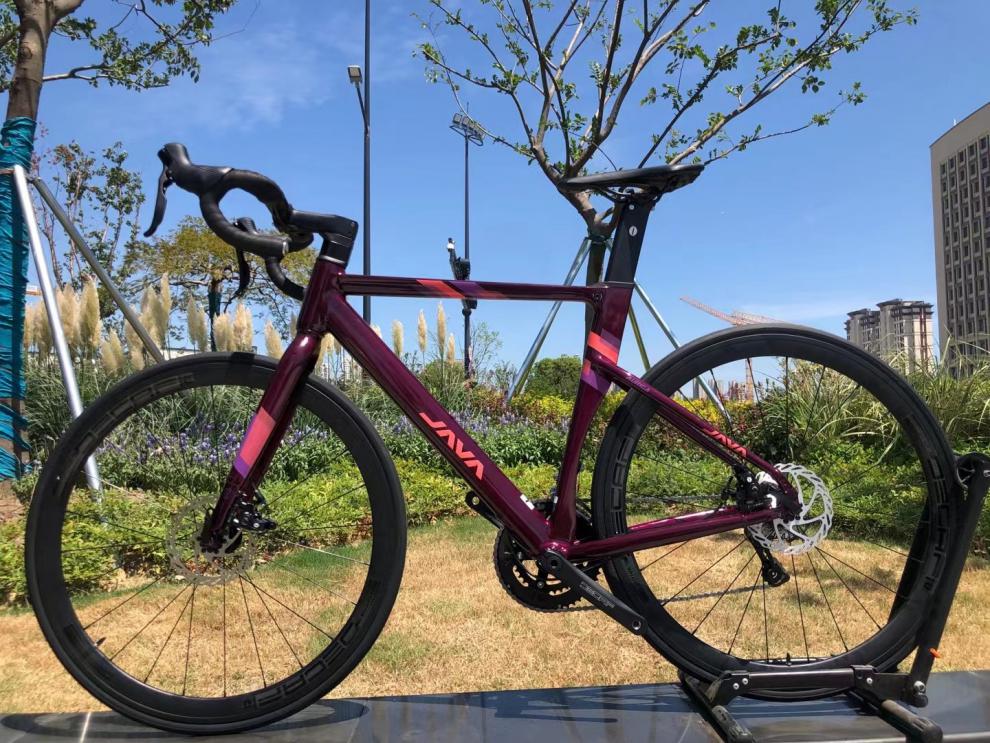 鱼雷3公路车 java佳沃auriga御夫座公路赛车破风气动一体把全内走线18