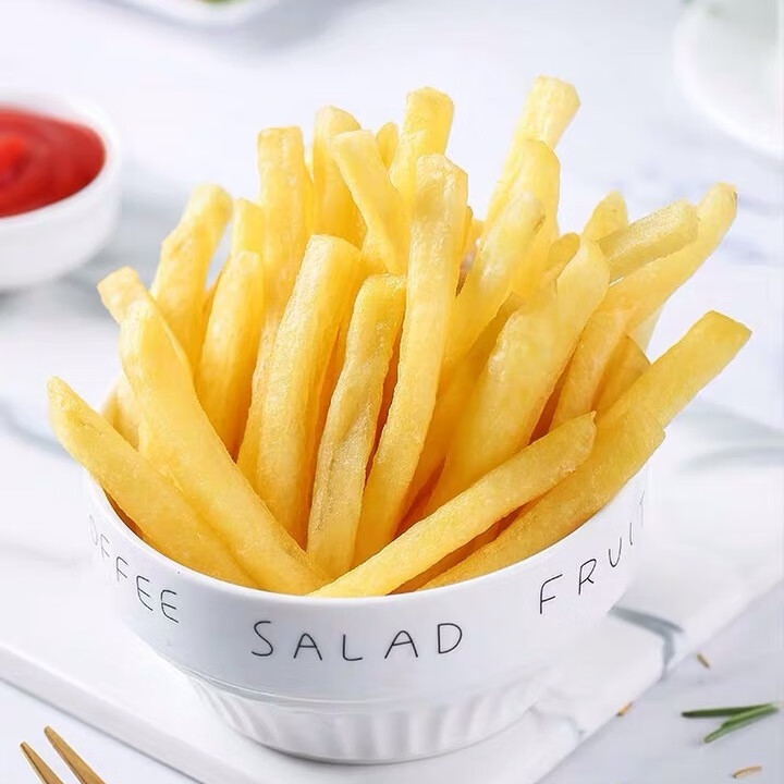 肯德基薯条半成品薯条细薯粗薯冷冻薯条油炸薯条零食速冻食品 咖啡厅