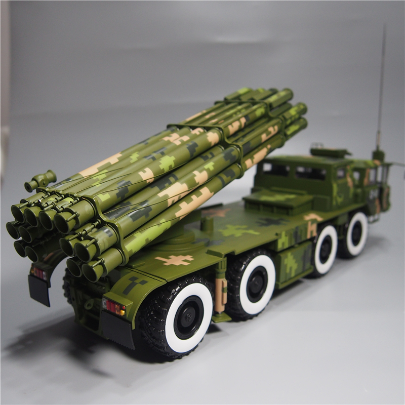 1:30 phl03自行火箭炮300毫米远火模型多管火箭炮合金成品模型军事