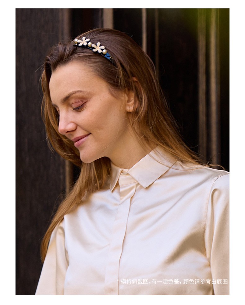 22春夏新品法国亚历山大alexandredeparis心之向往小花发箍发饰头饰n