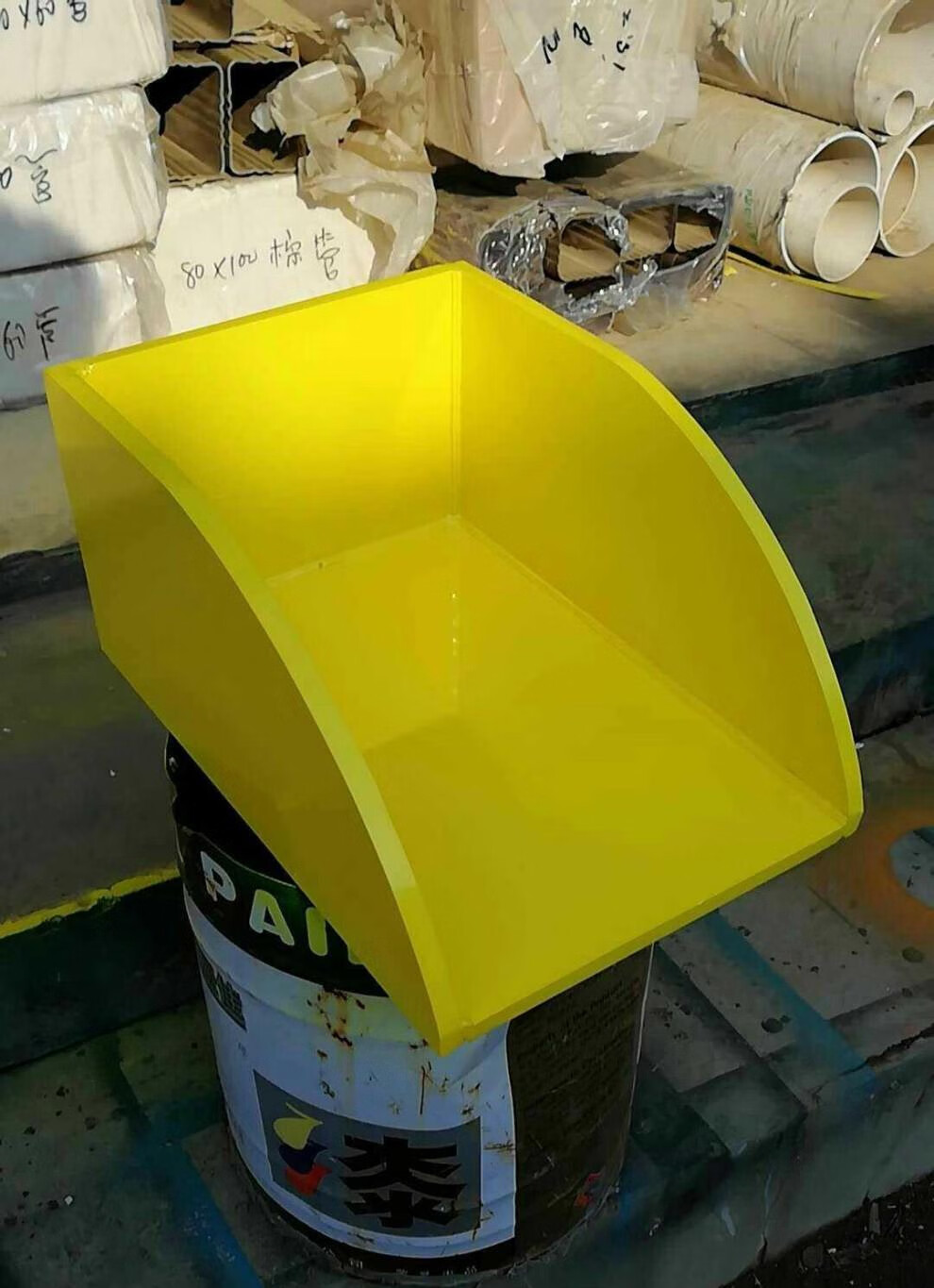 水簸箕室外雨水管接水盘雨水接水斗雨水斗接盘水流子大宝座形外径