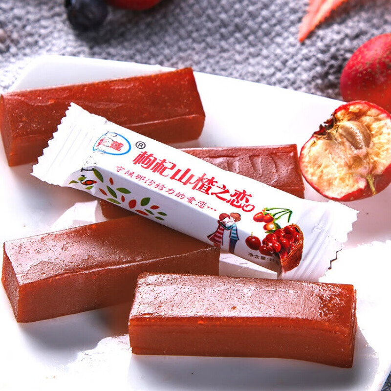 【京选优品】木糖醇山楂条独立包装休闲老人零食果丹皮零卡精山楂