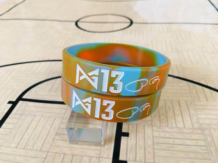 腾讯体育官方旗舰店同款保罗乔治手环手环熔岩篮球手环篮球腕限量版全