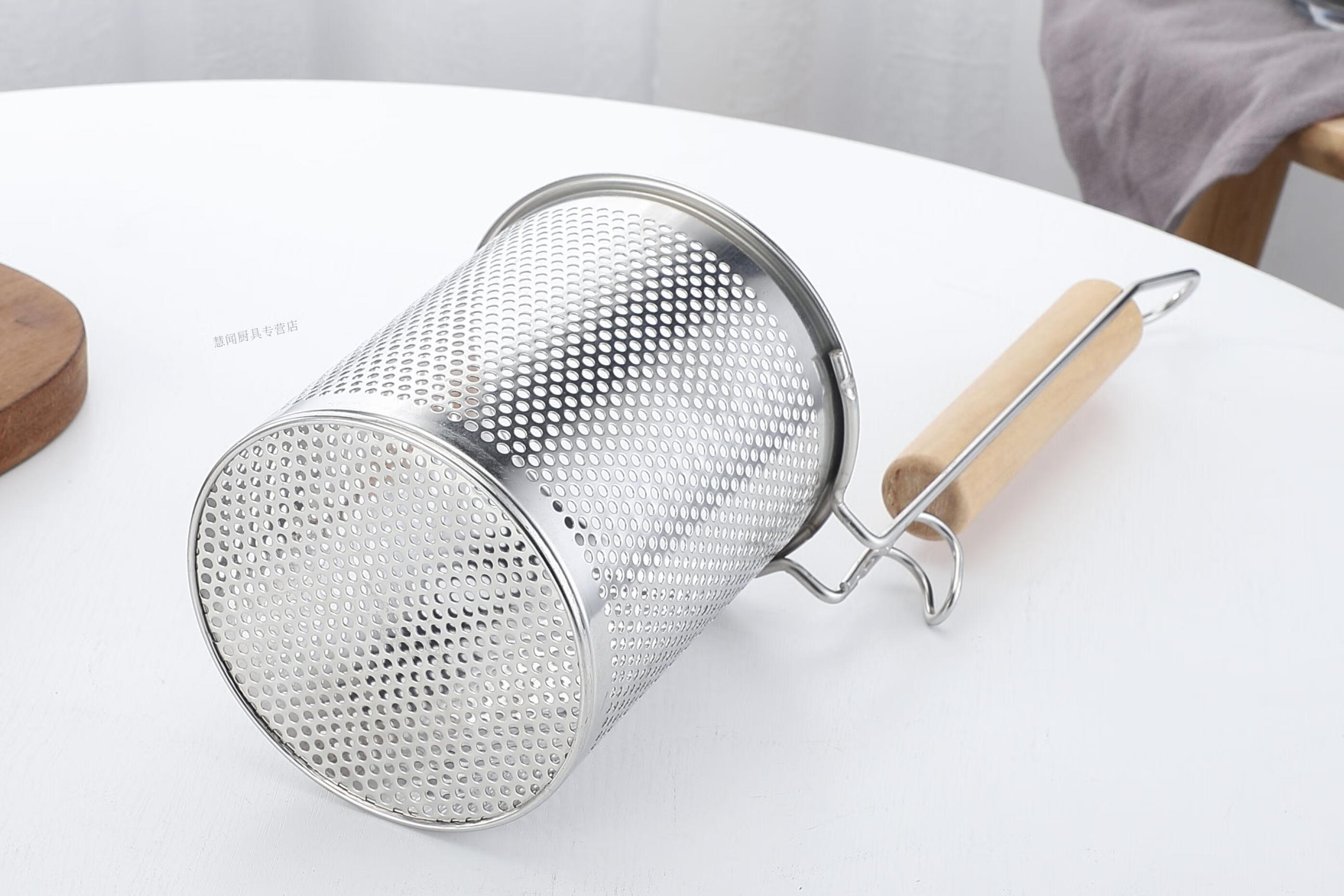 厨房配件 厨房diy/小工具 喜嘉华 不锈钢漏勺麻辣烫粉篱过滤网捞面勺