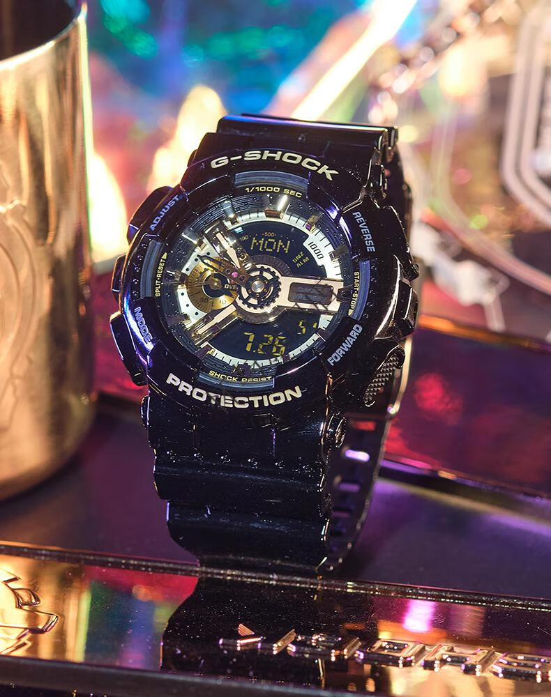 卡西欧手表男黑金gshock黑暗之心悟空限量非机械运动宇航员ga1103ga