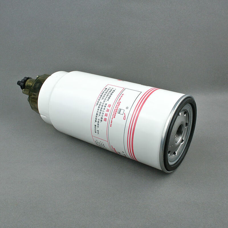 适用于加装柴油滤清器燃油水分离器总成pl420带手油泵适配潍柴解放