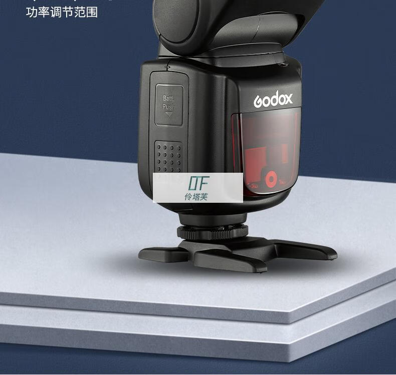 琦莎神牛新款神牛v850ii二代闪光灯内置接收锂电热靴外置佳能尼康单反