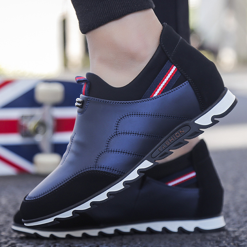 古角龙增高鞋男内增高男鞋休闲鞋隐形内增高6cm韩版潮流百搭运动鞋子