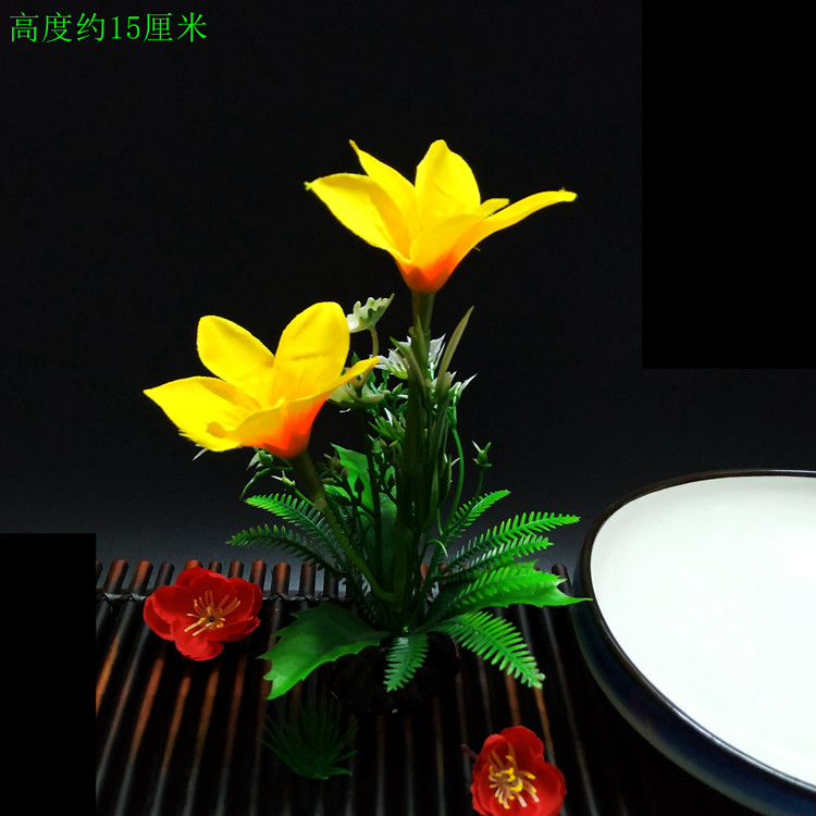 酒店菜肴装饰中餐盘饰点缀婚宴菜品摆盘装饰花草寿司摆盘点缀装饰