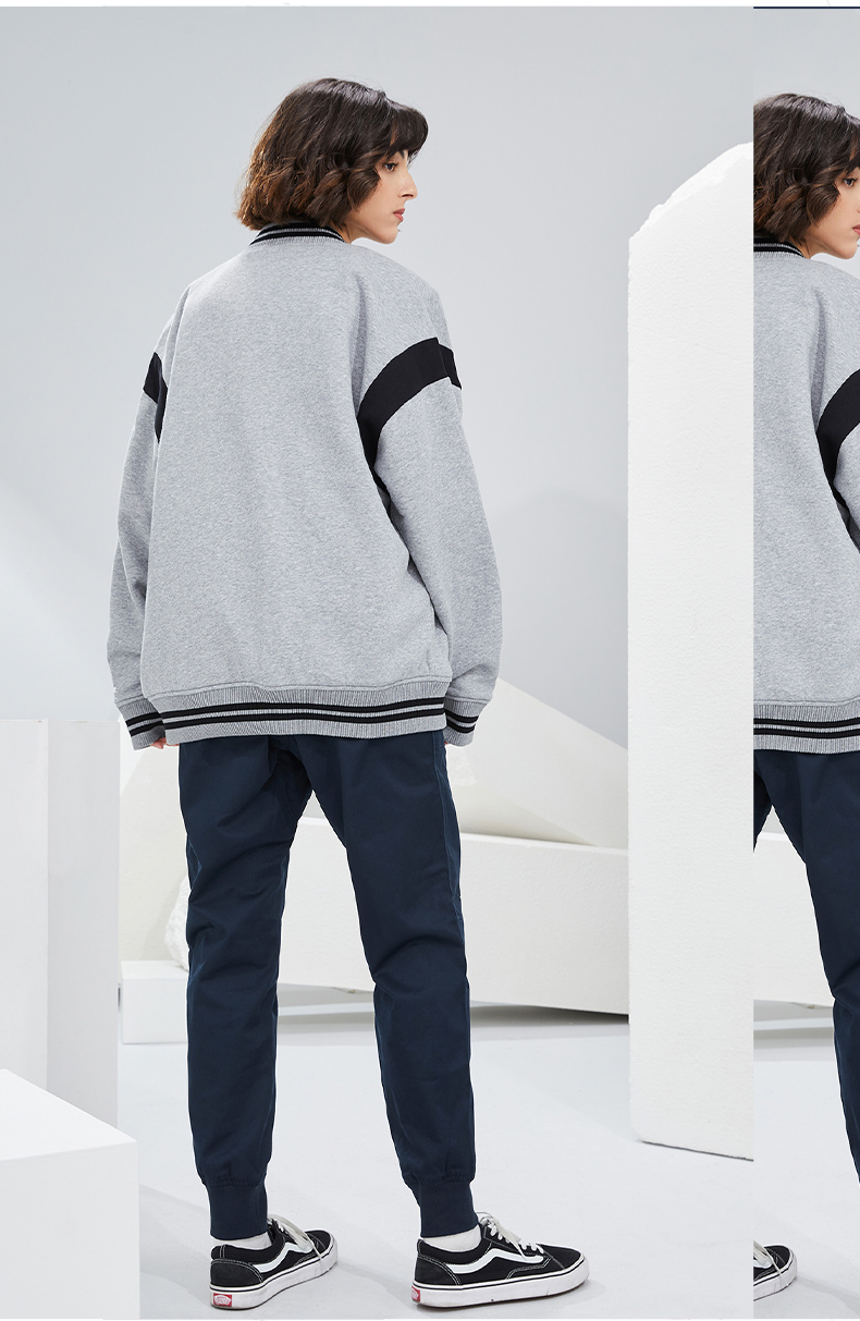 dickies2022春夏新款夹克男圆领宽松棒球衫潮流休闲外套dk010339黑色s