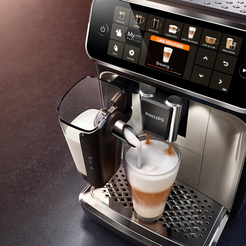 飞利浦(philips)全自动咖啡机意式lattego家用现磨咖啡机欧洲 3200