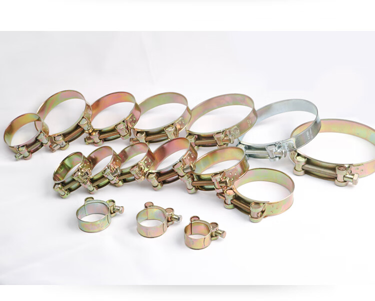 昱瑟适用于加厚管箍铁镀锌喉箍油管管卡水管固定卡子管夹强力卡箍抱箍