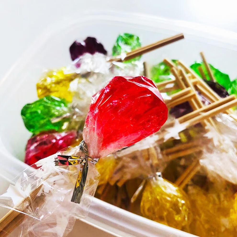 麦芽糖粘牙糖搅搅乐拉丝糖80后怀旧零食太阳纯手工儿童糖果搅搅糖搅搅