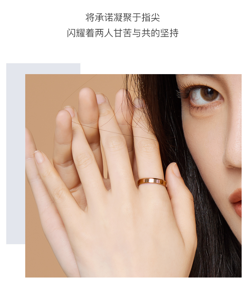 dw戒指独戒 dw戒指情侣一对男女对戒女士女款素圈独戒闺蜜指环官方