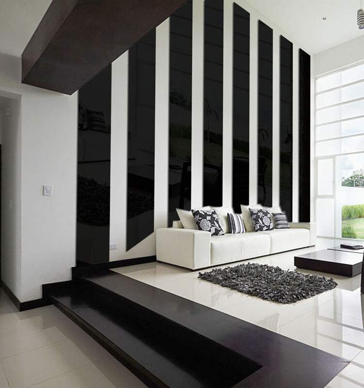 亚克力墙自粘3d立体长条腰线客厅镜面墙电视背景墙装饰边框条宿巢 宽