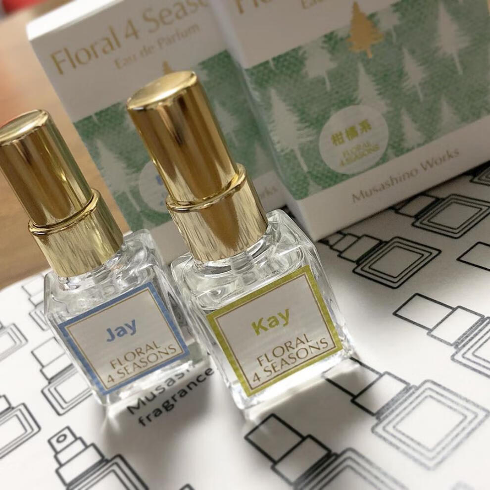 【国内现货】日本进口武藏野四季香水桂花腊梅白梅树海高还原小样 40.