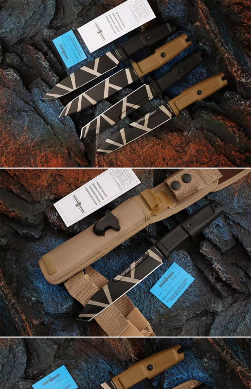 尼泊尔军弯刀大号出口美国极端武力支点一体龙骨户外露营多功能战术