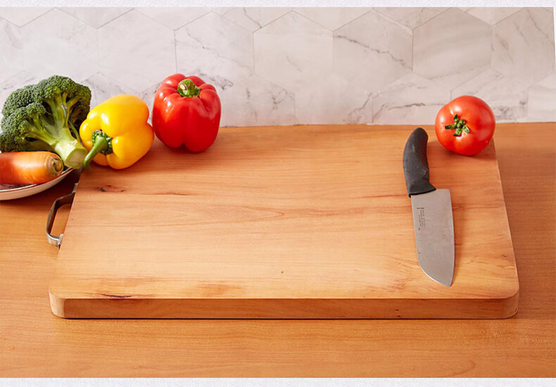 沁梨香菜板梨木案板实木整块案板面板小砧板家用加厚切菜板和面板 250