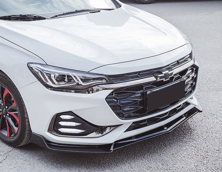 适用20雪佛兰科鲁泽改装前铲包围克鲁泽rs1.5l专用前唇装饰防撞贴 1.