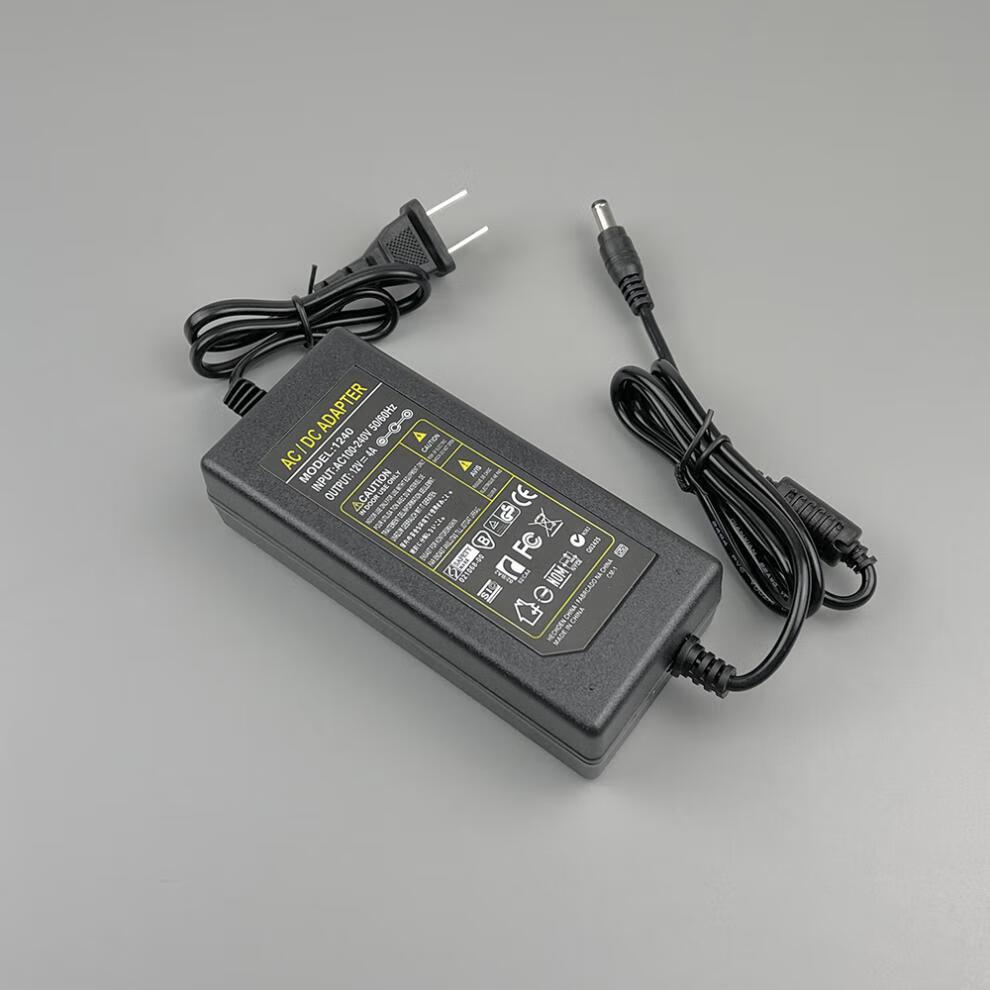 水木风12v5a电源适配器12v/3a/4a/5a/6a led液晶显示器监控电源线充电