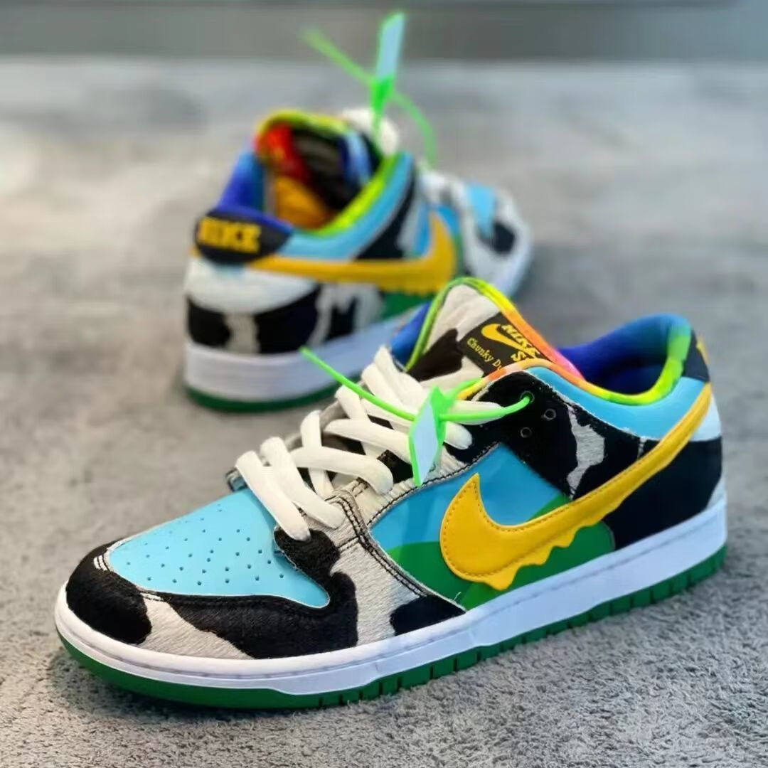耐克纯原高版本dunk sb low牛奶冰淇淋周杰伦同款男女休闲运动滑板鞋