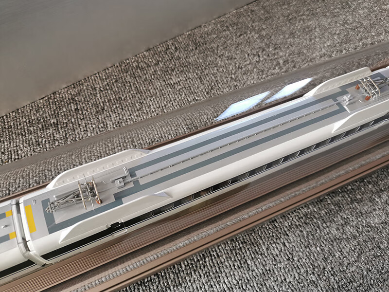 复兴号高铁模型仿真合金火车cr400abf铁路商务纪念品智能动车组玩具车