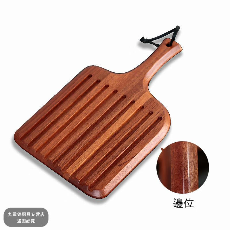木托盘西餐切牛排托盘创意披萨板甜点木板盘面包板寿司木托摆拍盘