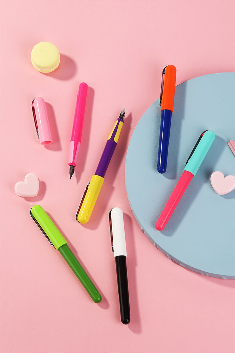 oaso优尚小学生钢笔005学生专用三年级练字书法笔可爱防滑儿童钢笔