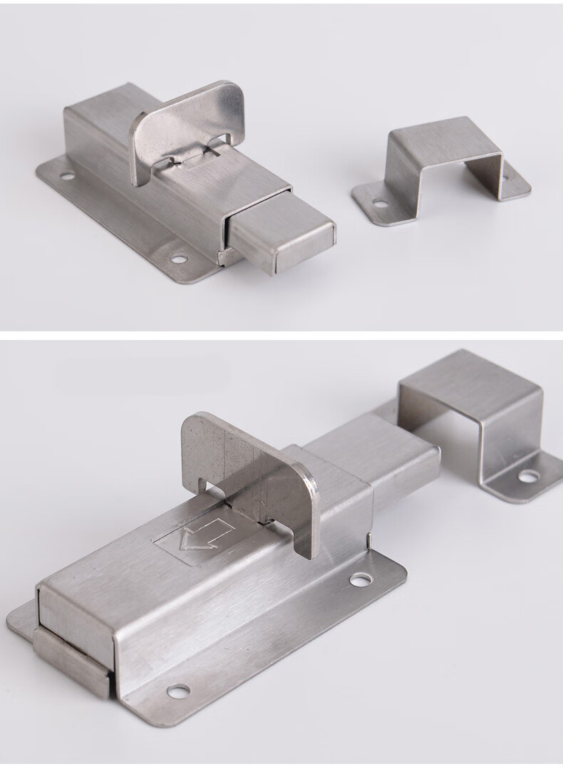 不锈钢插销房门卫生间木门明装插销门拴门插销门扣tnpf18b
