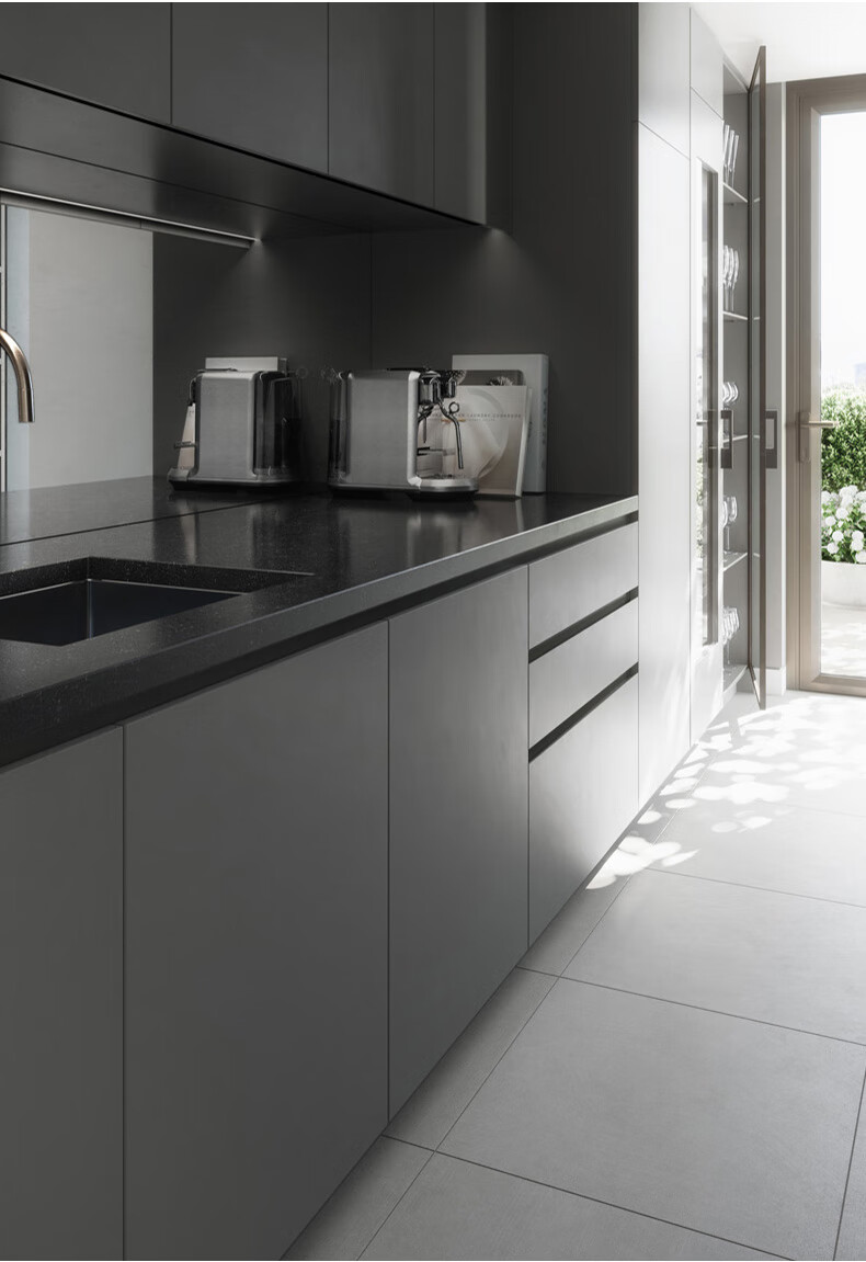 暗拉手 铝合金橱柜免拉手五金型材隐形嵌入式把手衣柜柜体柜门暗拉手