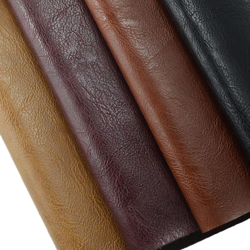 贝佳淑新品人造革皮料仿真牛pu人造皮革面料硬包床头diy手工电视软包