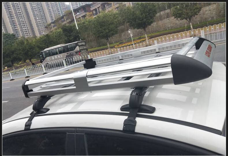 轿车车顶行李架汽车加厚铝合金行李框筐车载车顶货架朗逸宝来日产轩逸