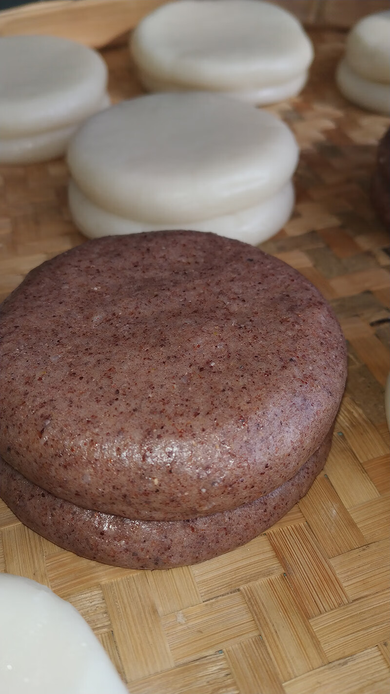 广西桂林特产灌阳小吃手工糯米粑粑高粱米杂粮糍粑高粱米糍粑1斤4个