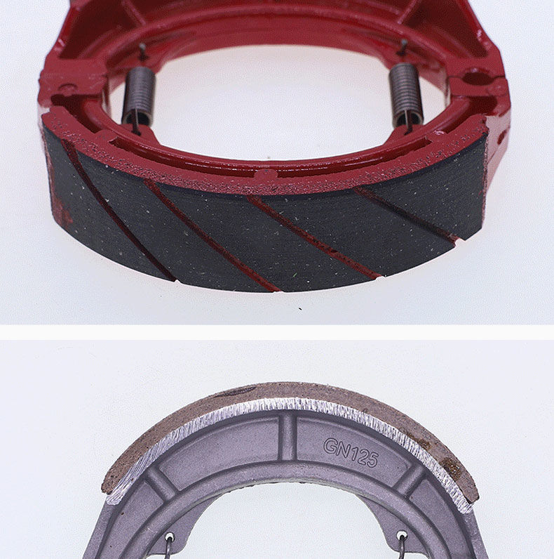 耐磨款摩托车刹车片豪爵铃木王钻豹gs125gn125/150刹车皮前后鼓刹