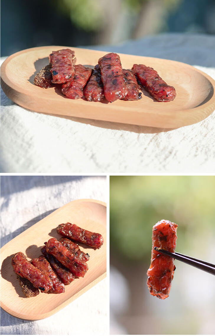 炭烤香辣味即食鸡肉条108香辣孜然味