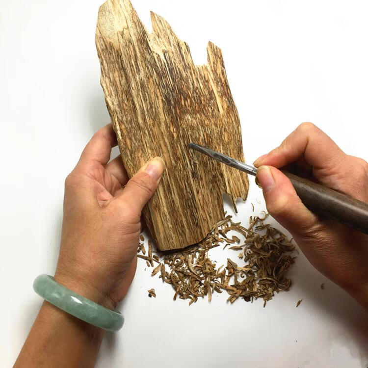 省之优沉香勾刀香农香道加工工具精钢纯手工打磨铲直弯老式勾刀勾刀